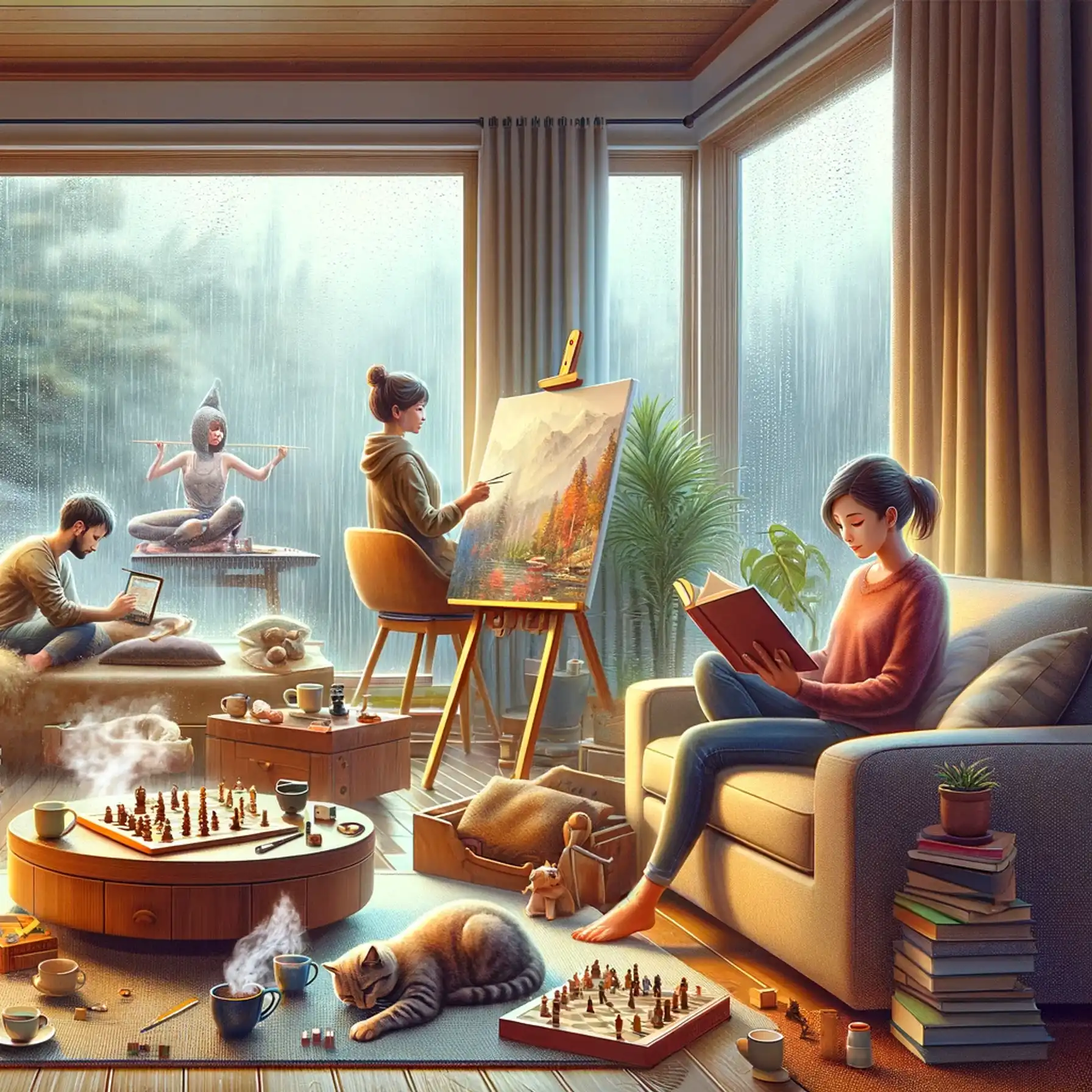The top 10 indoor activities to enjoy on a rainy day