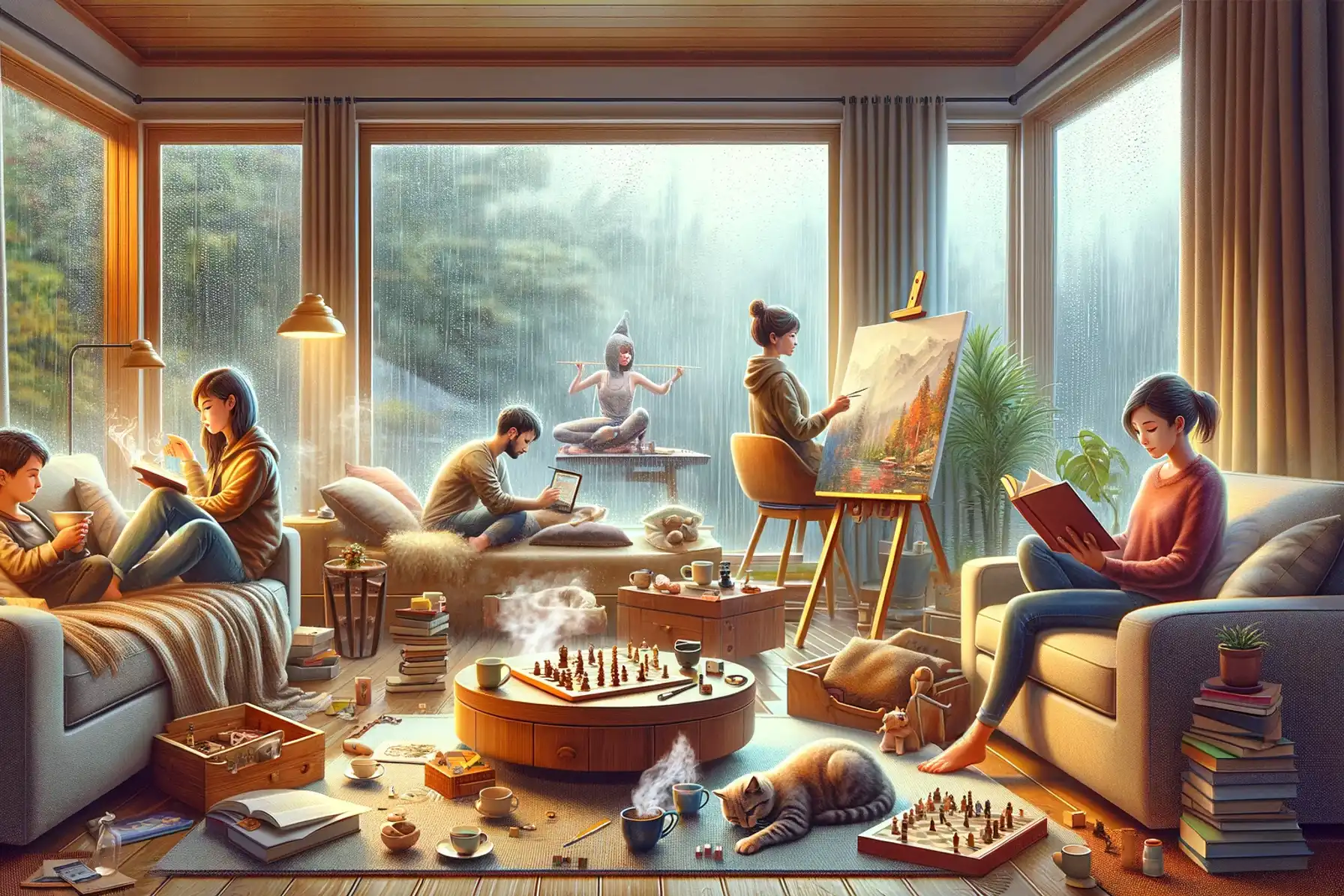 The top 10 indoor activities to enjoy on a rainy day